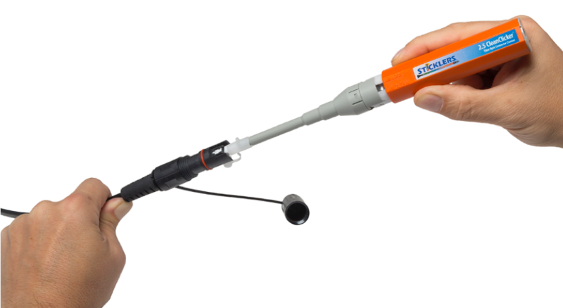 2.5mm CleanClicker 750 Fiber Optic Connector Cleaner – CCU250